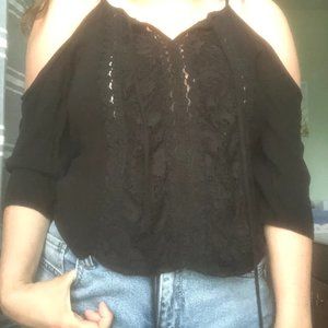 Black Lace Tanktop